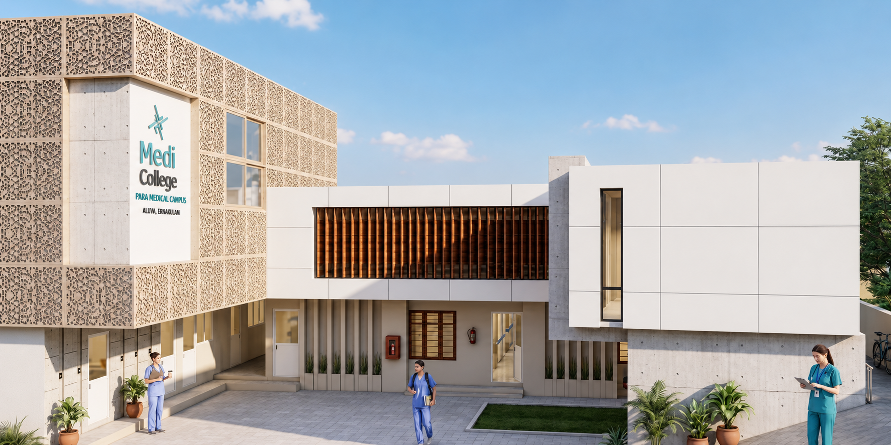 Medi College Campus Entrance